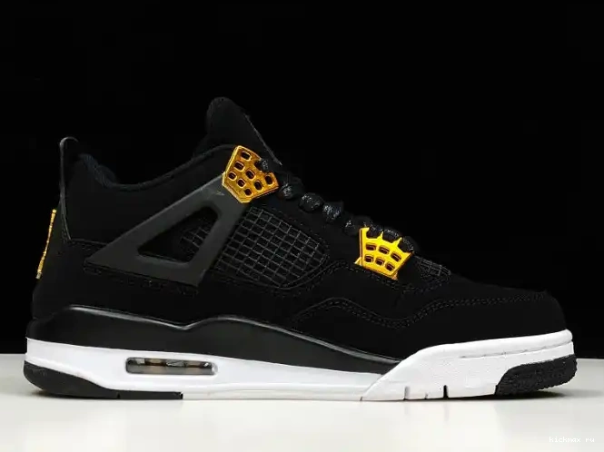 Rep Kickmax 308497-032 Gold-White Royalty Black Metallic 4 Jordan Air 0428